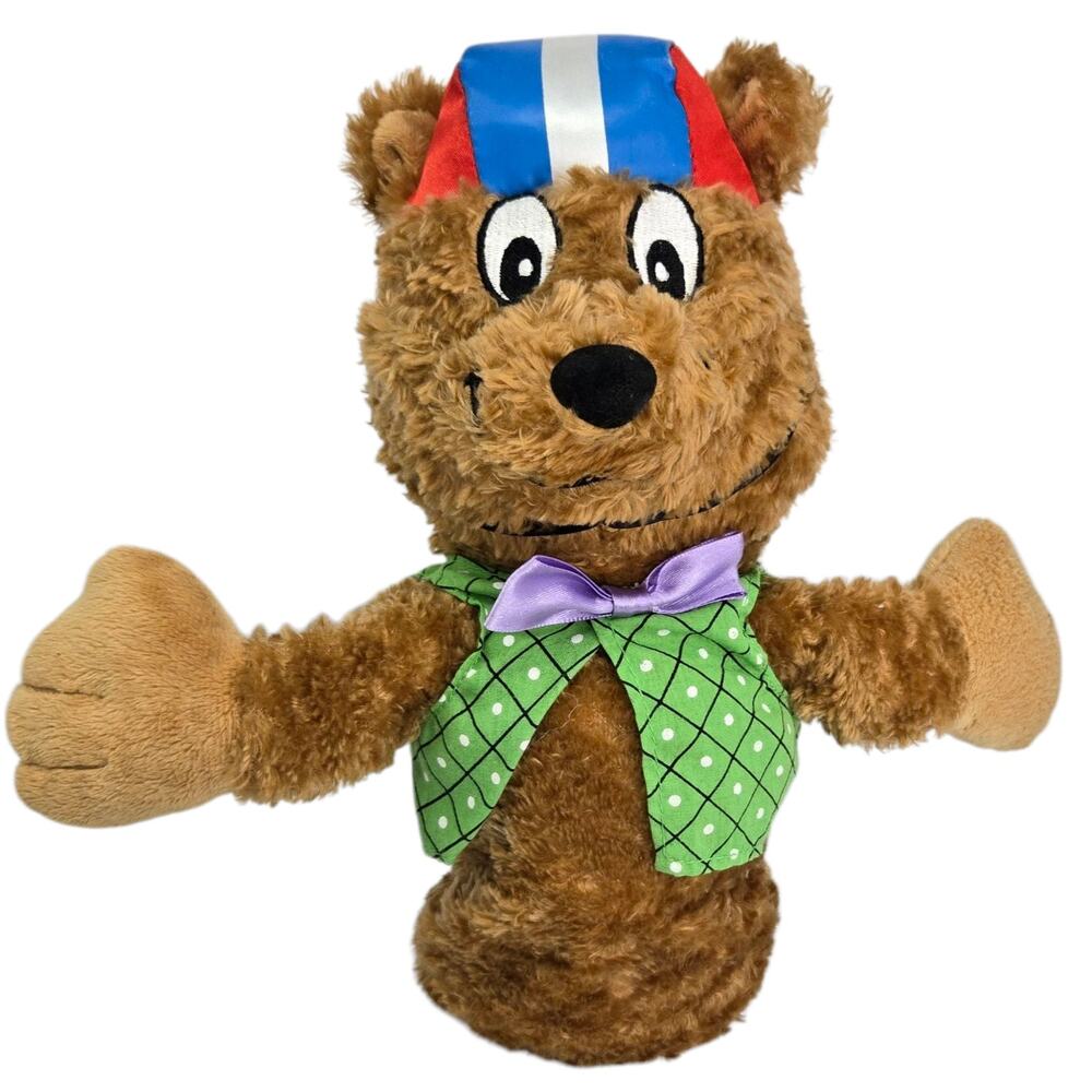 Bikewell Bear Bicycle‎ Safety Hand Puppet Bike St Jude Stuffed Animal Plush Toy